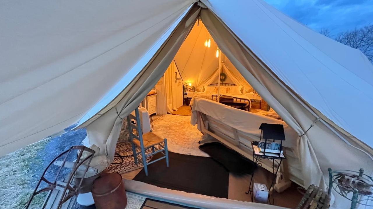 Shenandoah Valley Glamping - Amazing Views - Farm Edinburg Exterior foto